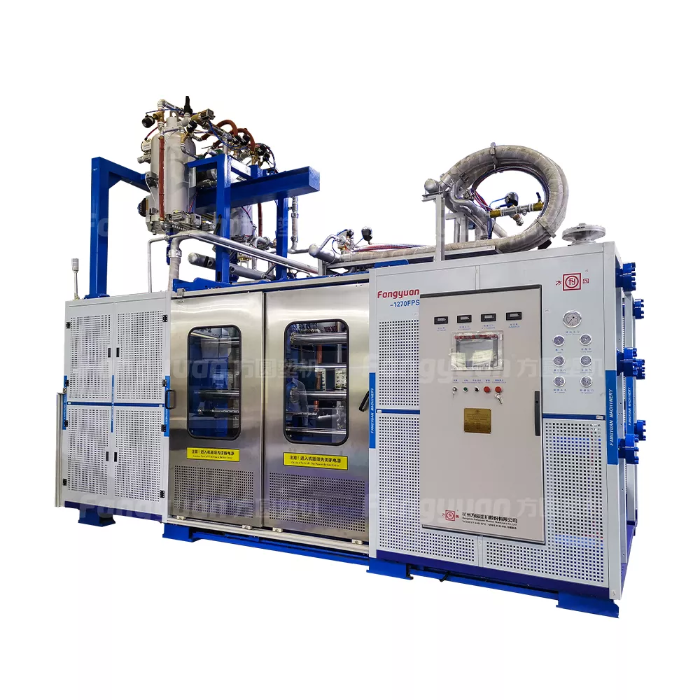 Automated EPS Block Molding Machine with Teflon-Coated Mould Cavity for Easy De-molding Random Image